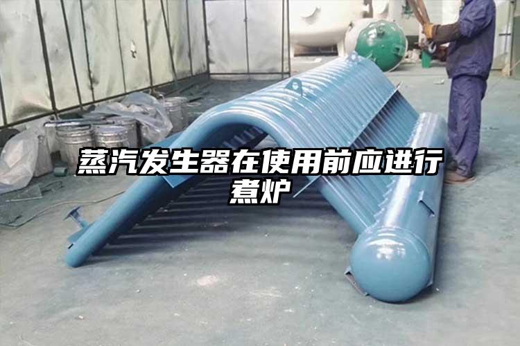 蒸汽发生器在使用前应进行煮炉