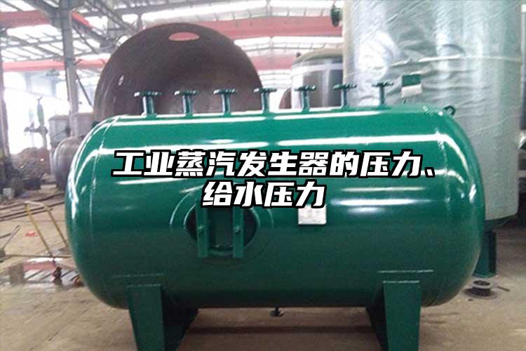  工业蒸汽发生器的压力、给水压力