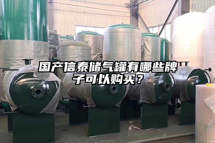 国产信泰储气罐有哪些牌子可以购买？